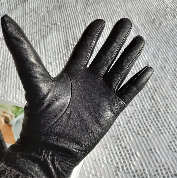 Leather gloves size 6.5 - Picture 6 of 7